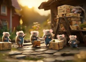 老鼠搬家 故事 老鼠搬家 故事图片