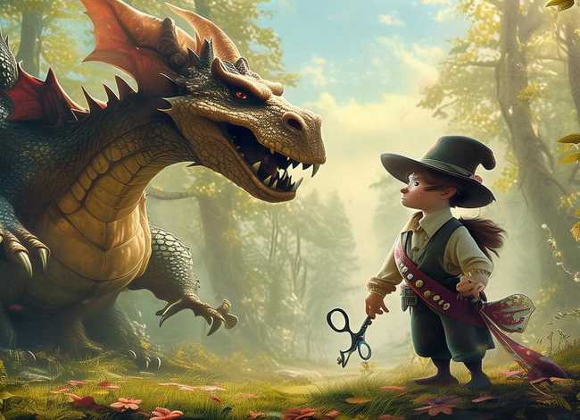 勇敢的小裁缝儿童故事、勇敢的小裁缝幼儿故事