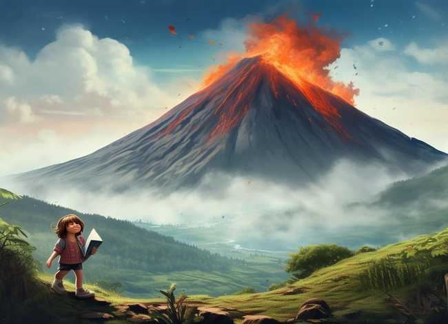 儿童故事火山的故事（播放火山的故事）