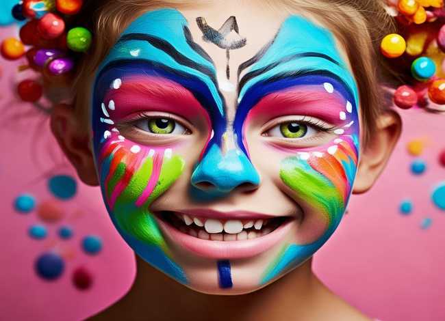 儿童创意脸谱画 - 创意脸谱画 儿童怎么做