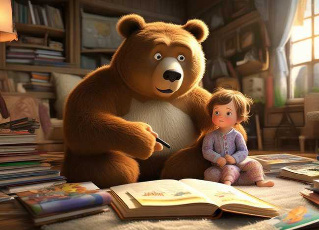 儿童故事熊爸爸十万个为什么、睡前故事熊爸爸十万个为什么