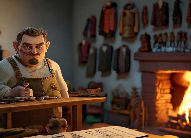 睡前故事勇敢的小裁缝下 - 勇敢的小裁缝 睡前小故事