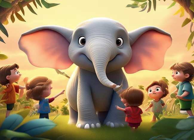 3-6岁儿童大象的故事 - 关于大象的幼儿故事