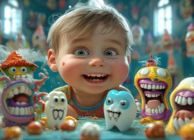 牙齿都故事 - 牙齿故事绘本