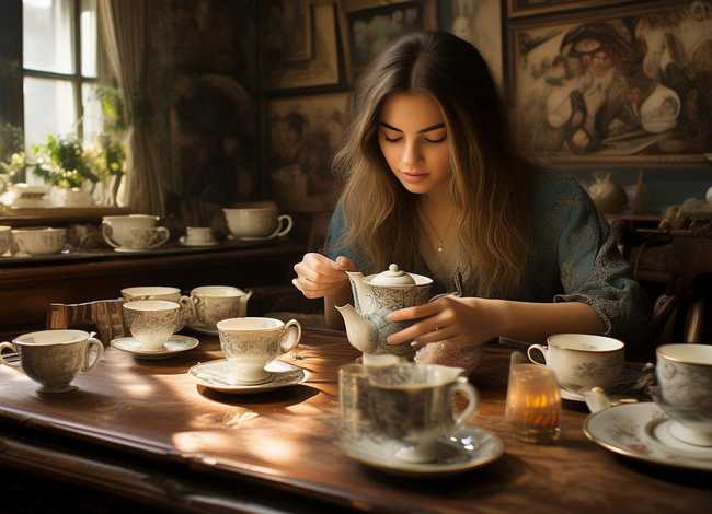 故事的茶、茶的故事情节剧本