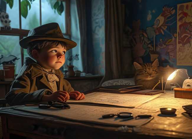 儿童侦探故事睡前故事 - 少儿侦探故事 儿童侦探故事睡前故事 - 少儿侦探故事