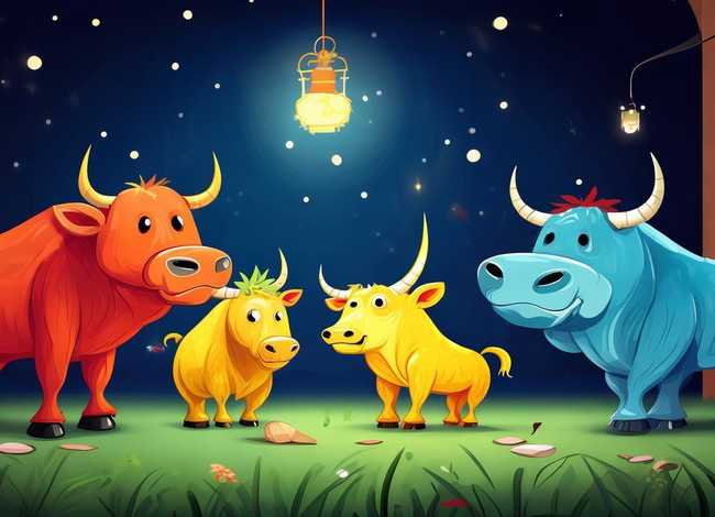 儿童睡前故事三头公牛上集 睡前故事 第19集 三头公牛