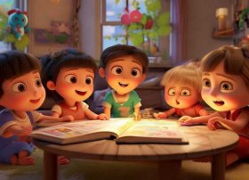 三个人的幼儿故事，幼儿故事三个人演的