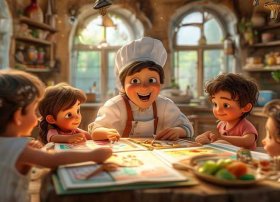 厨房睡前儿童故事 幼儿园厨房小故事