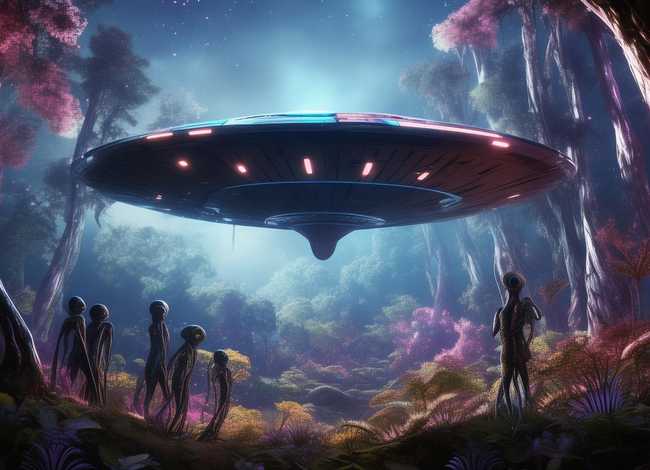 外星人和飞碟的故事、外星人和飞碟的故事后面填什么