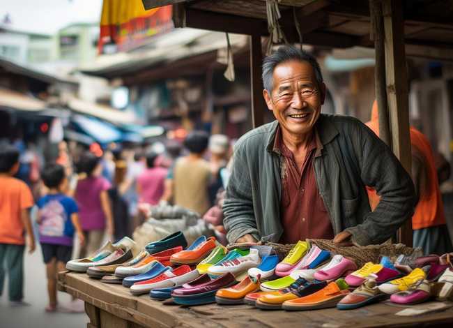 一个关于卖鞋的故事 一个关于卖鞋的故事作文