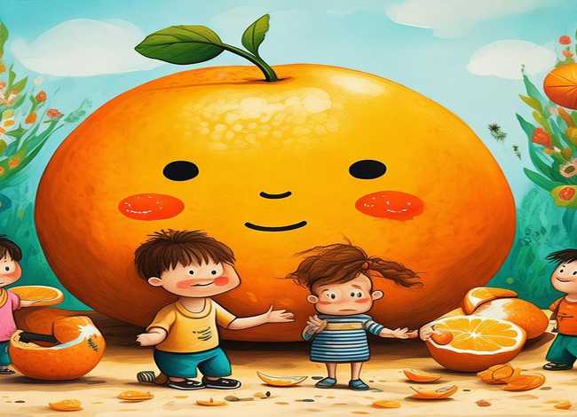 橙子的故事绘本 关于橙子的绘本故事