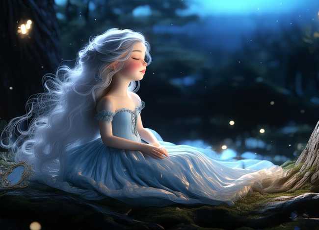 小公主儿童故事白雪，小儿故事睡前故事白雪公主