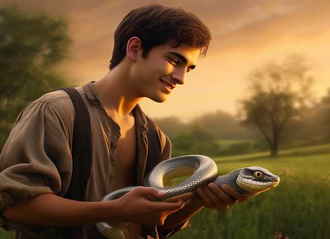 儿童故事大全6-12岁农夫与蛇 - 故事大全 睡前故事农夫与蛇