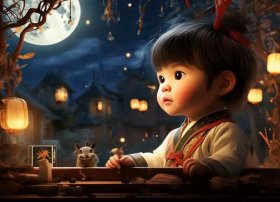 中秋儿童的故事简短（关于中秋儿童的故事简短）