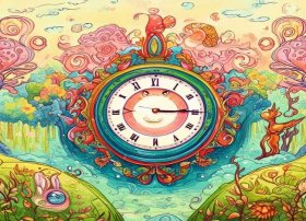 钟表绘本故事，钟表的绘本故事