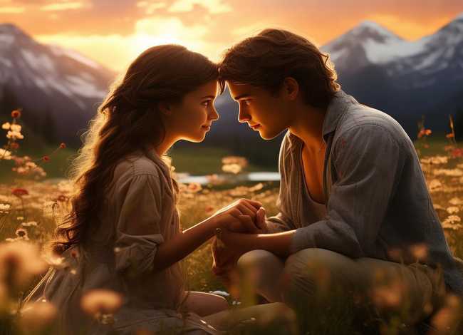 浪漫故事之心，浪漫的原创故事