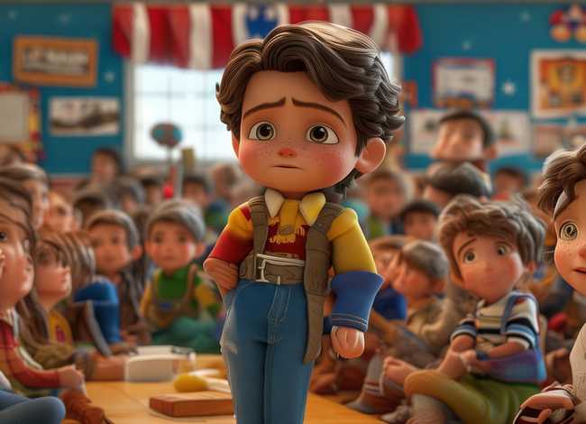 儿童版的精忠报国故事一年级（一年级精忠报国故事演讲）