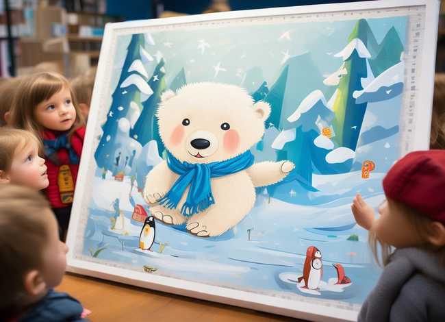 儿童科普故事北极熊 - 北极熊的小故事幼儿园