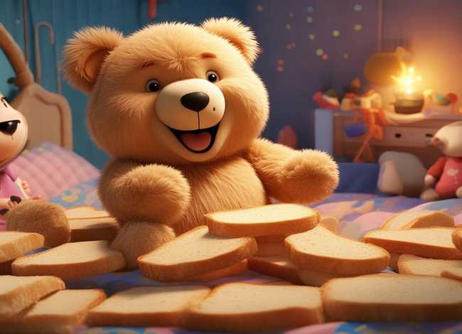 儿童故事小熊数面包文本 宝宝睡前故事小熊数面包 儿童故事小熊数面包文本 宝宝睡前故事小熊数面包