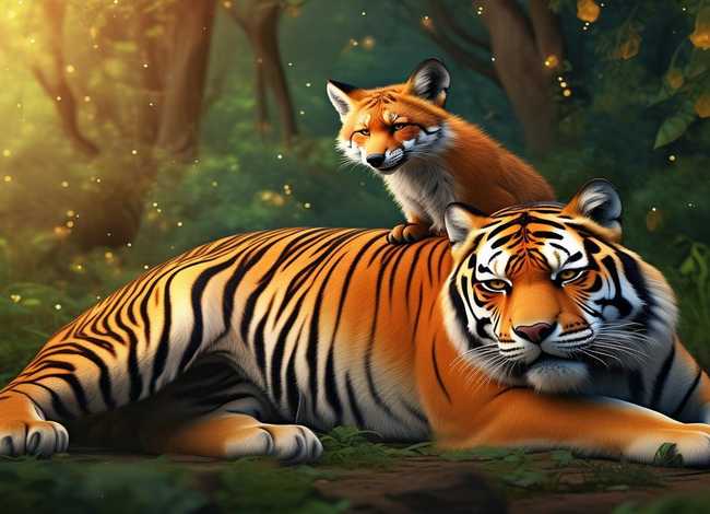 儿童故事3分钟狐假虎威 狐假虎威寓言故事三分钟