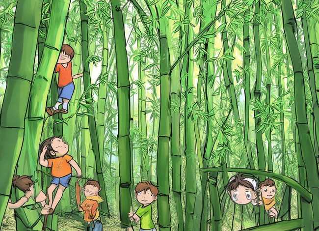 竹子的儿童故事（竹子的故事视频）