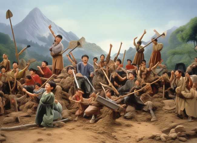 愚公移山儿童表演视频 - 愚公移山儿童表演台词