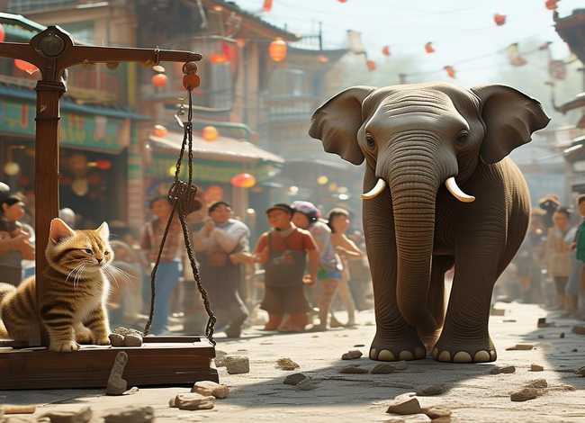 猫小帅故事曹冲称象(猫小帅曹冲称象的故事) 猫小帅故事曹冲称象(猫小帅曹冲称象的故事)