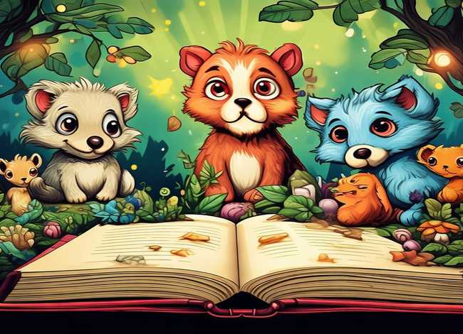 幼儿朗诵小故事 - 幼儿朗诵小故事幻灯片配图