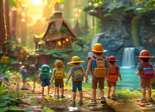 儿童探险故事文字版 - 探险幼儿故事