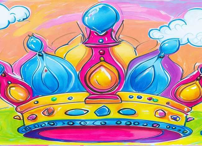 儿童图画 王冠；儿童图画 王冠怎么画