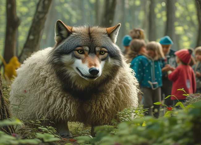 儿童故事经典故事披着羊皮的狼、幼儿故事披着羊皮的狼视频