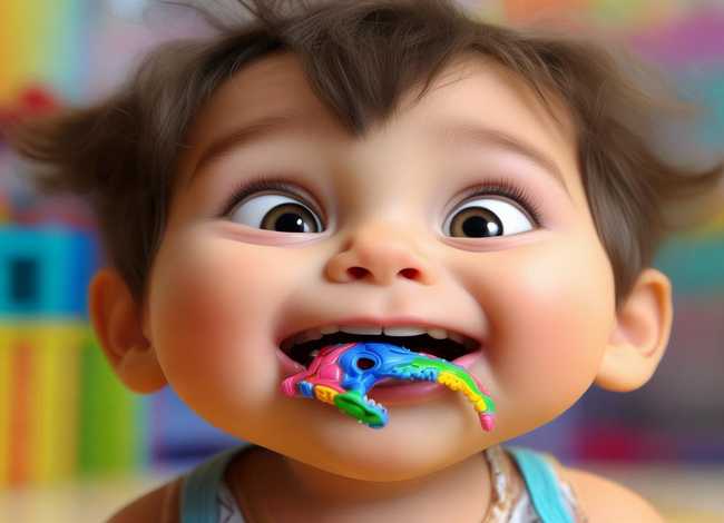 儿童故事玩具放进嘴巴的严重后果，儿童喜欢把玩具放进嘴巴