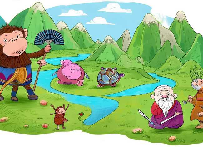 西游记故事儿童画(西游记故事幼儿简笔画图片) 西游记故事儿童画(西游记故事幼儿简笔画图片)