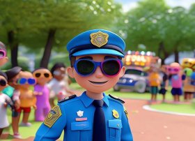 幼儿故事警察 - 幼儿故事警察的故事