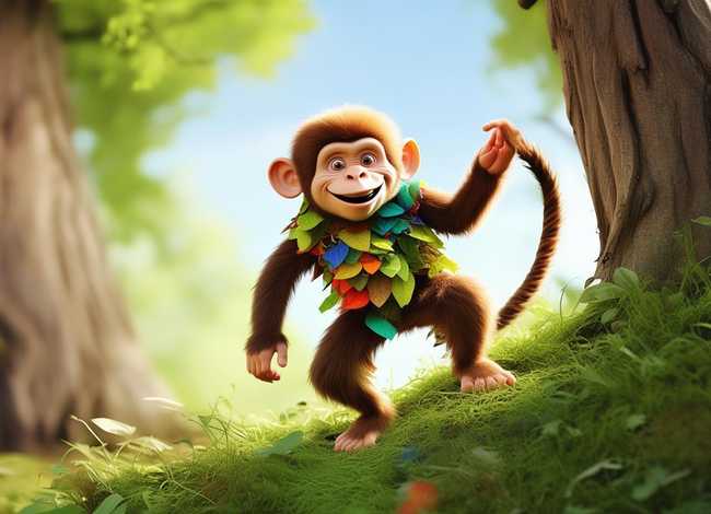 小故事猴子 小故事猴子下山