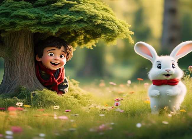 儿童绘本逃家小兔故事视频；绘本故事逃家小兔表演视频