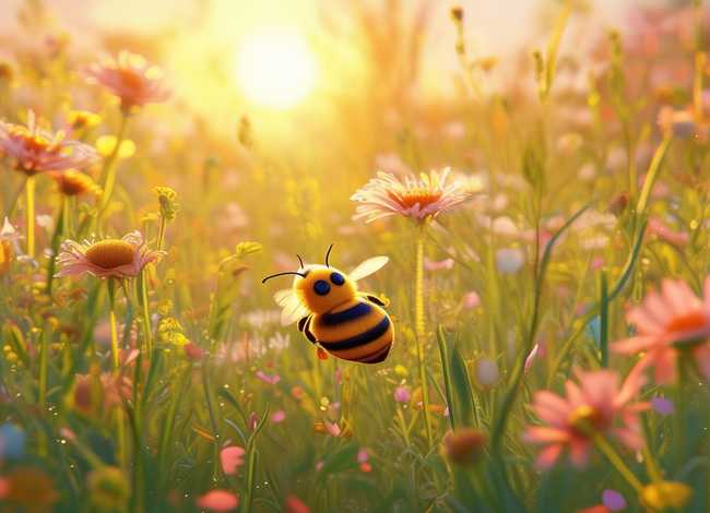 小蜜蜂的故事睡前故事文字版（小蜜蜂的故事睡前故事文字版图片）