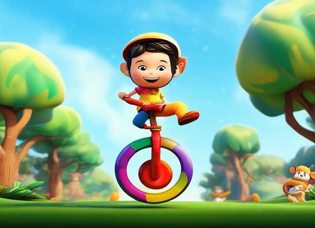 平衡车绘本故事 平衡车绘本故事图片
