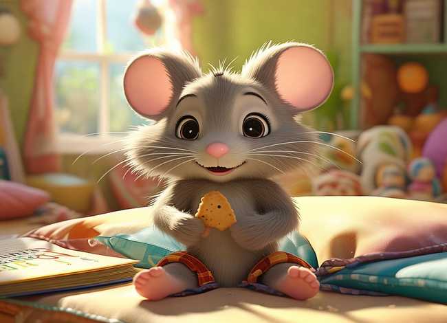 懒惰的小老鼠的儿童故事；懒惰的小老鼠故事教案