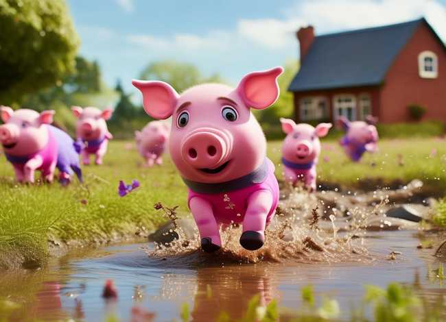 儿童故事小猪佩奇的故事，嗯小猪佩奇的故事