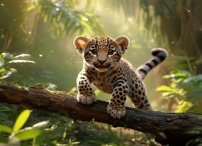 小豹的故事、关于小豹子的有趣故事