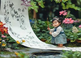 古诗儿童画、少儿古诗简笔画