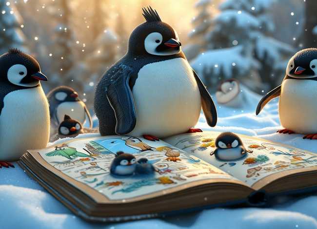 企鹅小故事 绘本、企鹅小故事 绘本图片