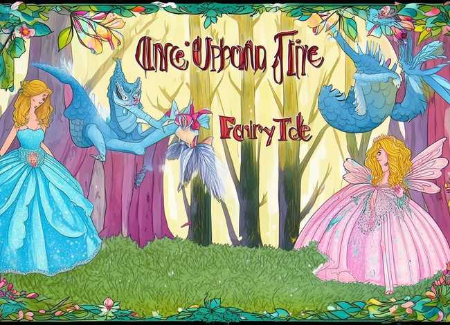 童话故事英语手抄报；童话主题的英语手抄报