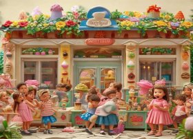 幼儿园甜品店课程故事（甜品店案例分析幼儿园）