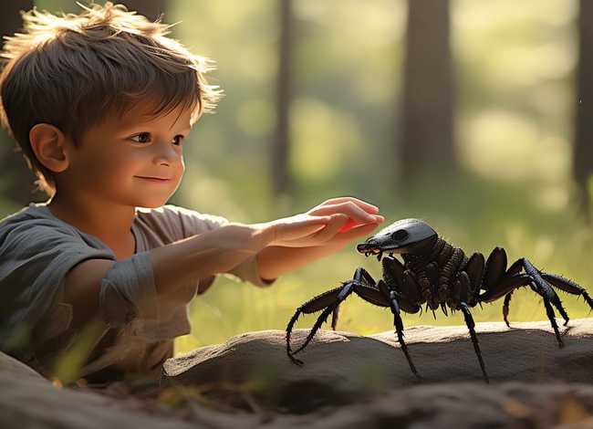 小男孩与蝎子儿童故事、小男孩与蝎子的故事告诉我们什么道理