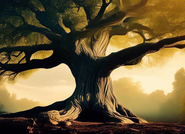 大树的故事的画、大树的故事范画