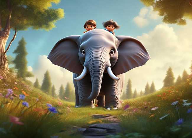 大象的短故事儿童故事、大象的故事简短