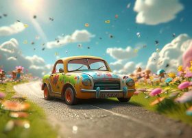 儿童小汽车故事 幼儿故事小汽车的故事